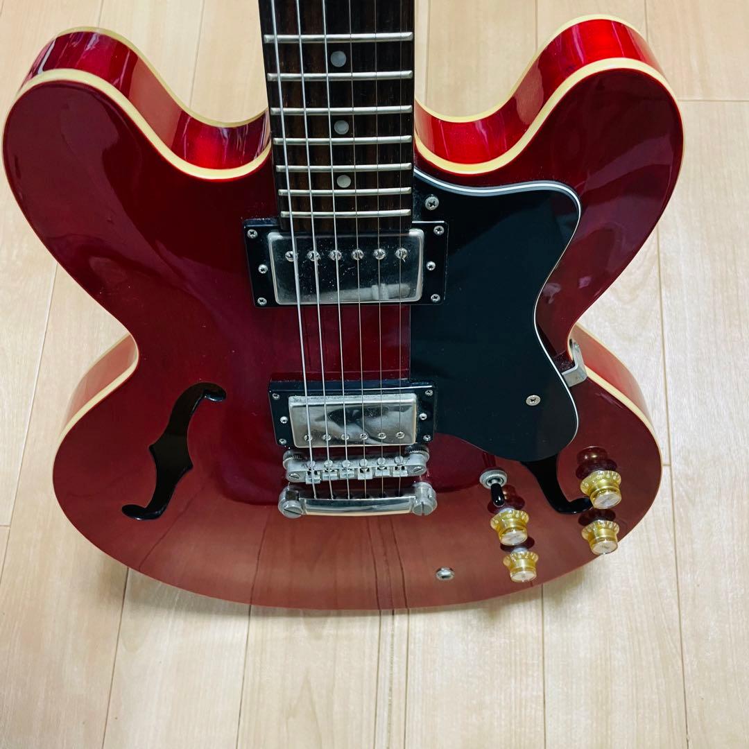 Epiphone エピフォン Dot CH セミアコ エレキギター ギグケース付