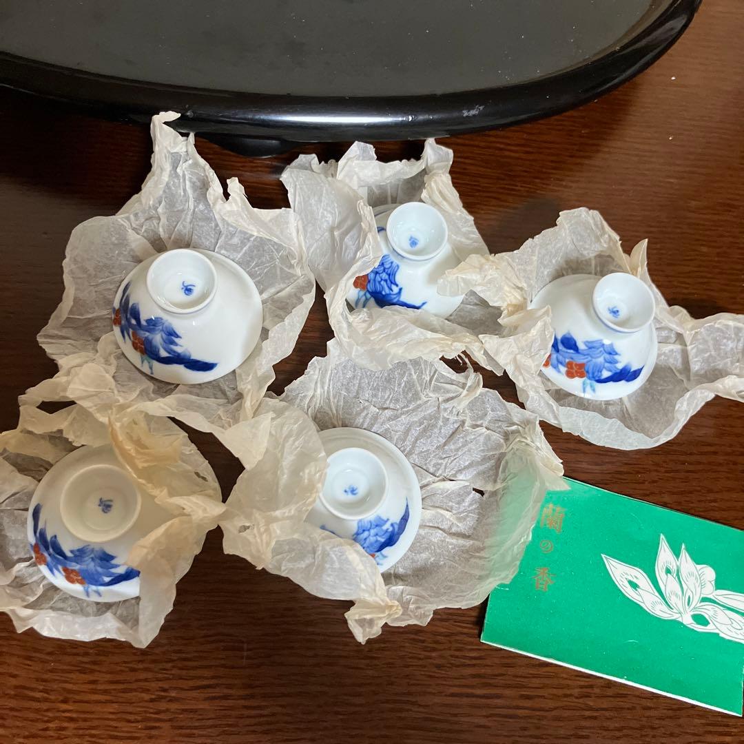 値下げ　香蘭社　酒器セット　自宅保管品