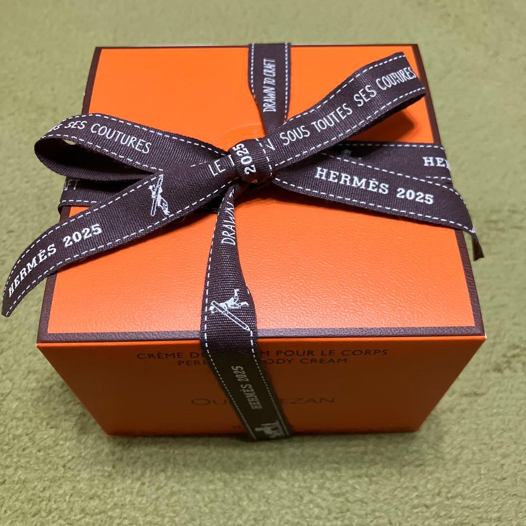 新品プレゼント包装　エルメス　ボディクリーム　　『ウード　アルザン』