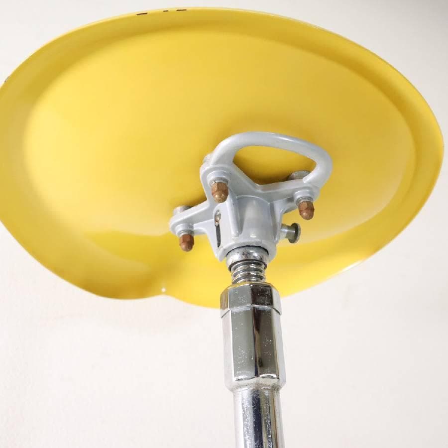 値下ダルトン X2 ビートスツール 廃番 イエロー 座面昇降回転インダストリアル