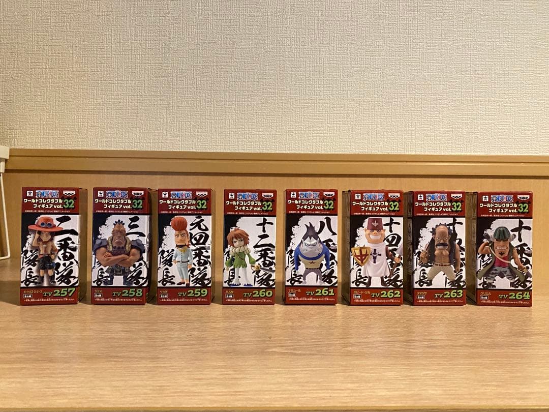 【最終価格】フルセット 白ひげ海賊団 コレクタブル フィギュア ワンピース 稀少