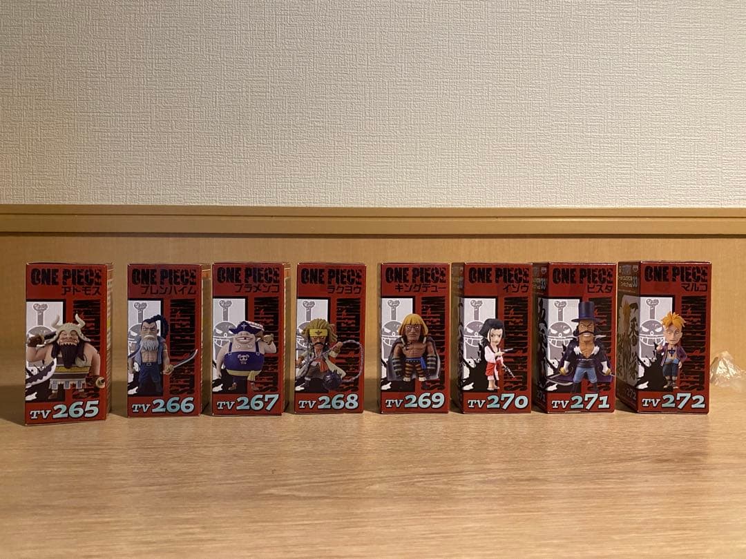 【最終価格】フルセット 白ひげ海賊団 コレクタブル フィギュア ワンピース 稀少
