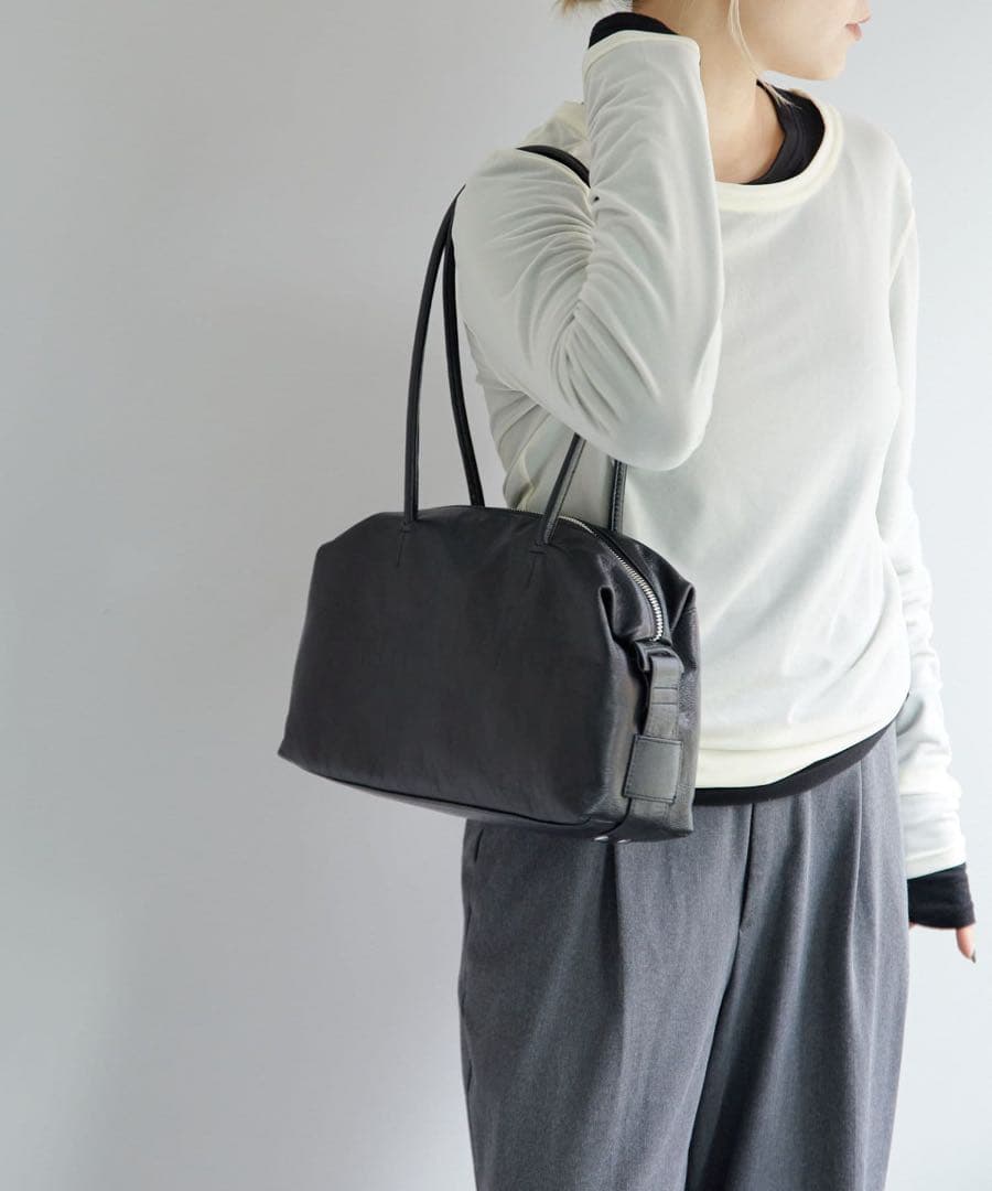 ear PAPILLONNER ロングハンドルボストンバッグ