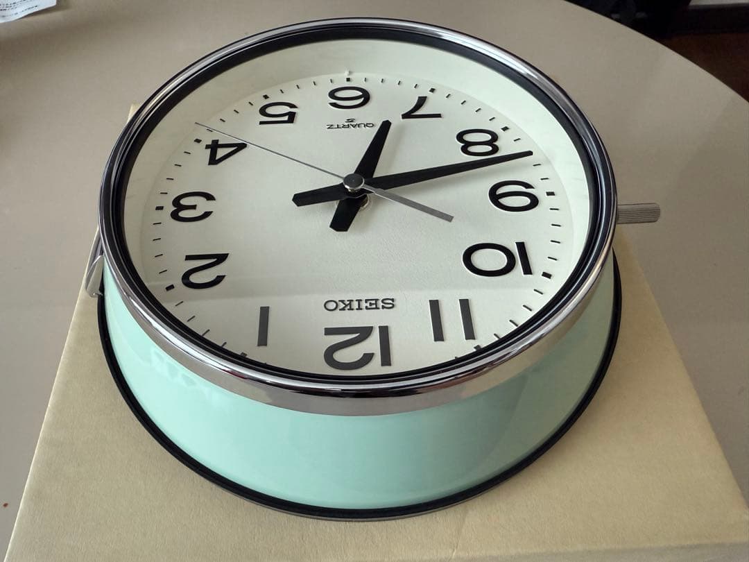 SEIKO バスクロック 船舶時計 新品未使用 昭和レトロ クオーツ掛け時計