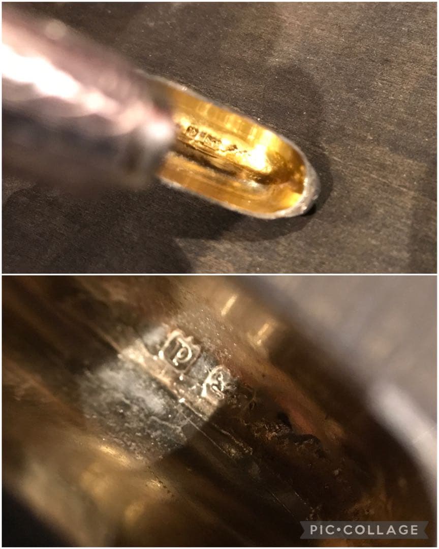 英国アンティーク　ヴェスタケース　純銀シルバー