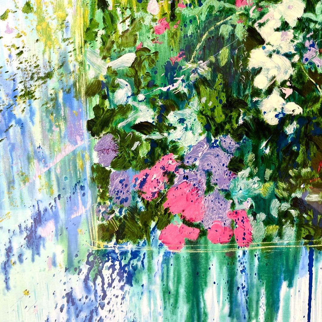 ホアキン・トレンツ・リャド シルクスクリーン 版画 絵画 フローレス 本人サイン