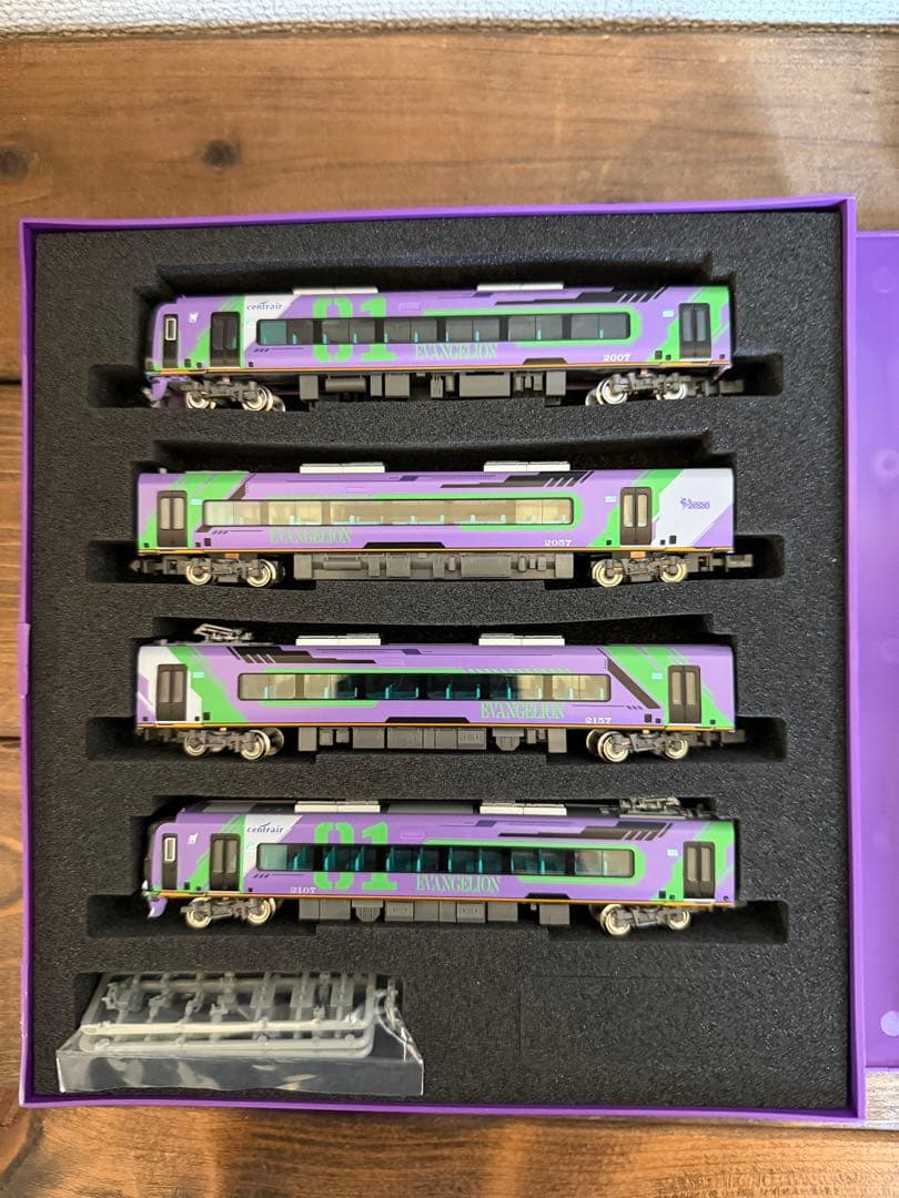 グリーンマックス　エヴァ特別仕様ミュースカイ4両セット