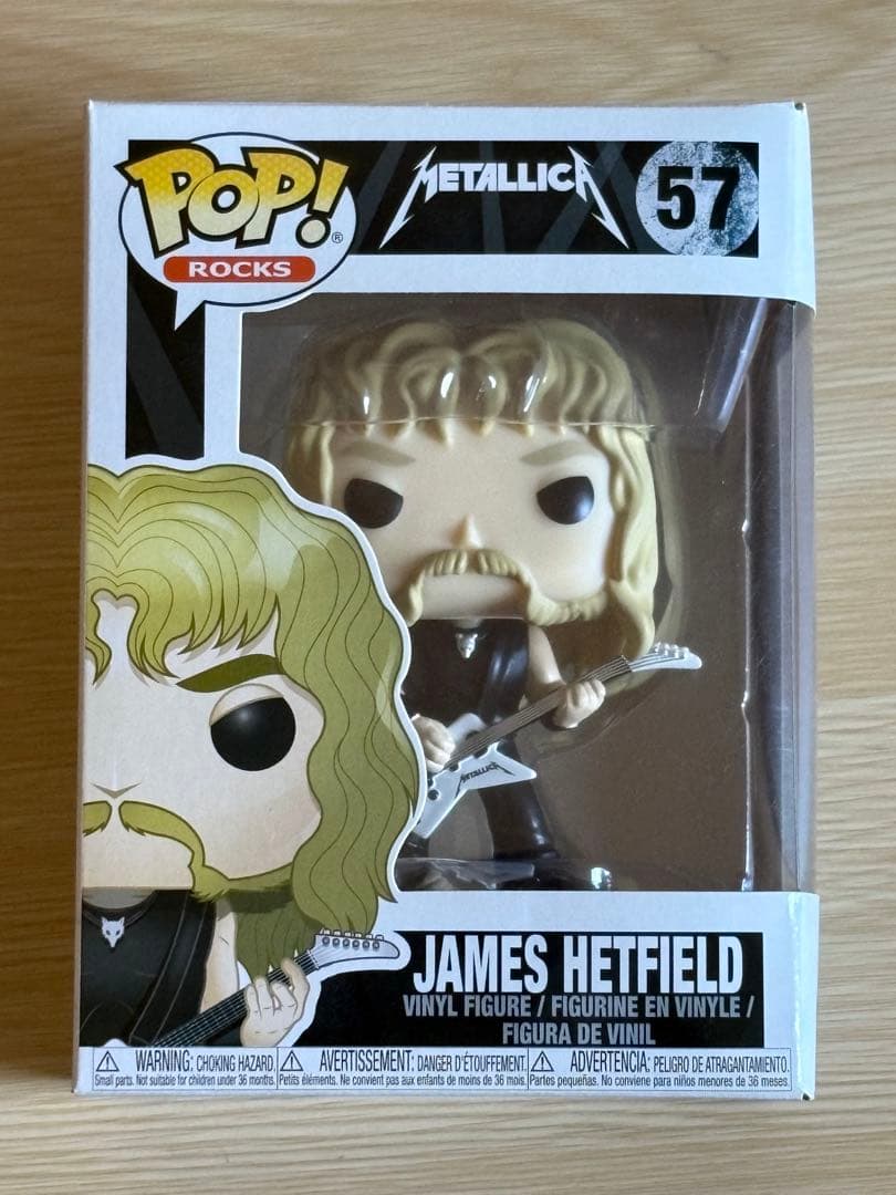 ミュージシャン Funko Pop! llica James Hetfield 57