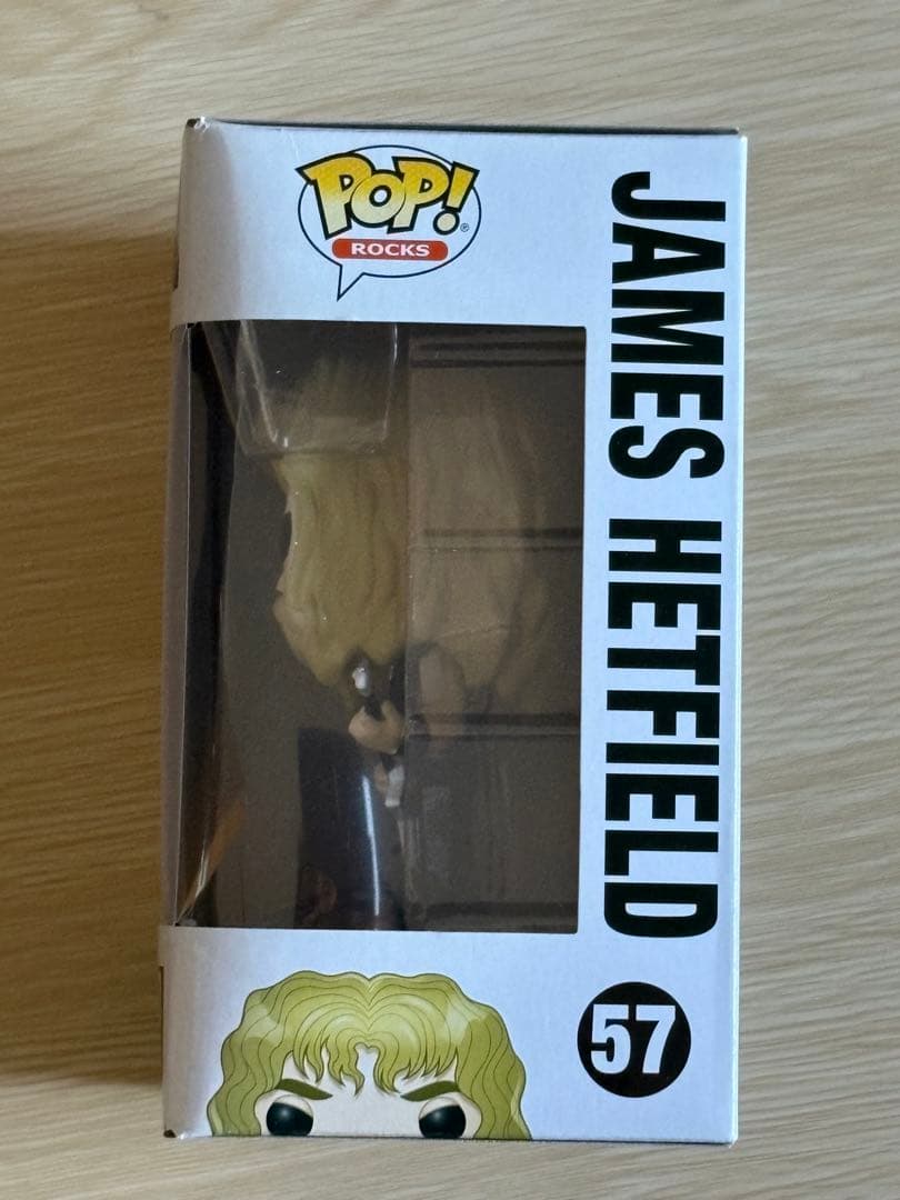 ミュージシャン Funko Pop! llica James Hetfield 57