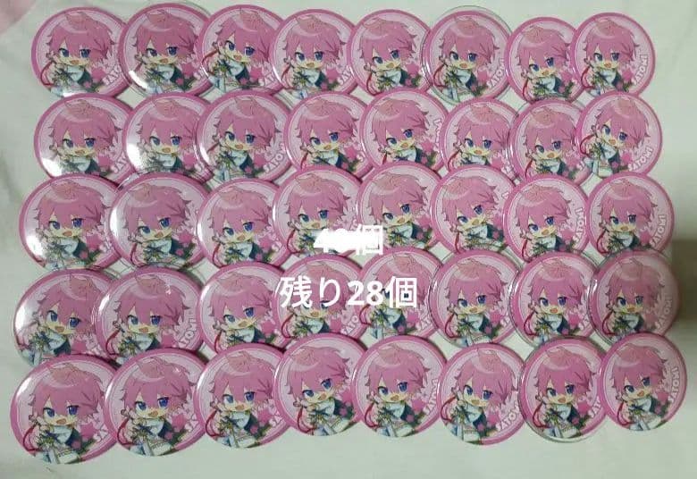 すとぷり　さとみ　缶バッチ　2024　spring デフォ