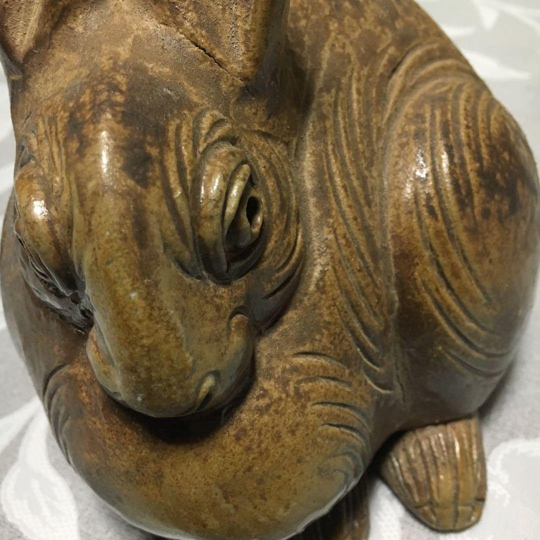 備前焼 干支 卯