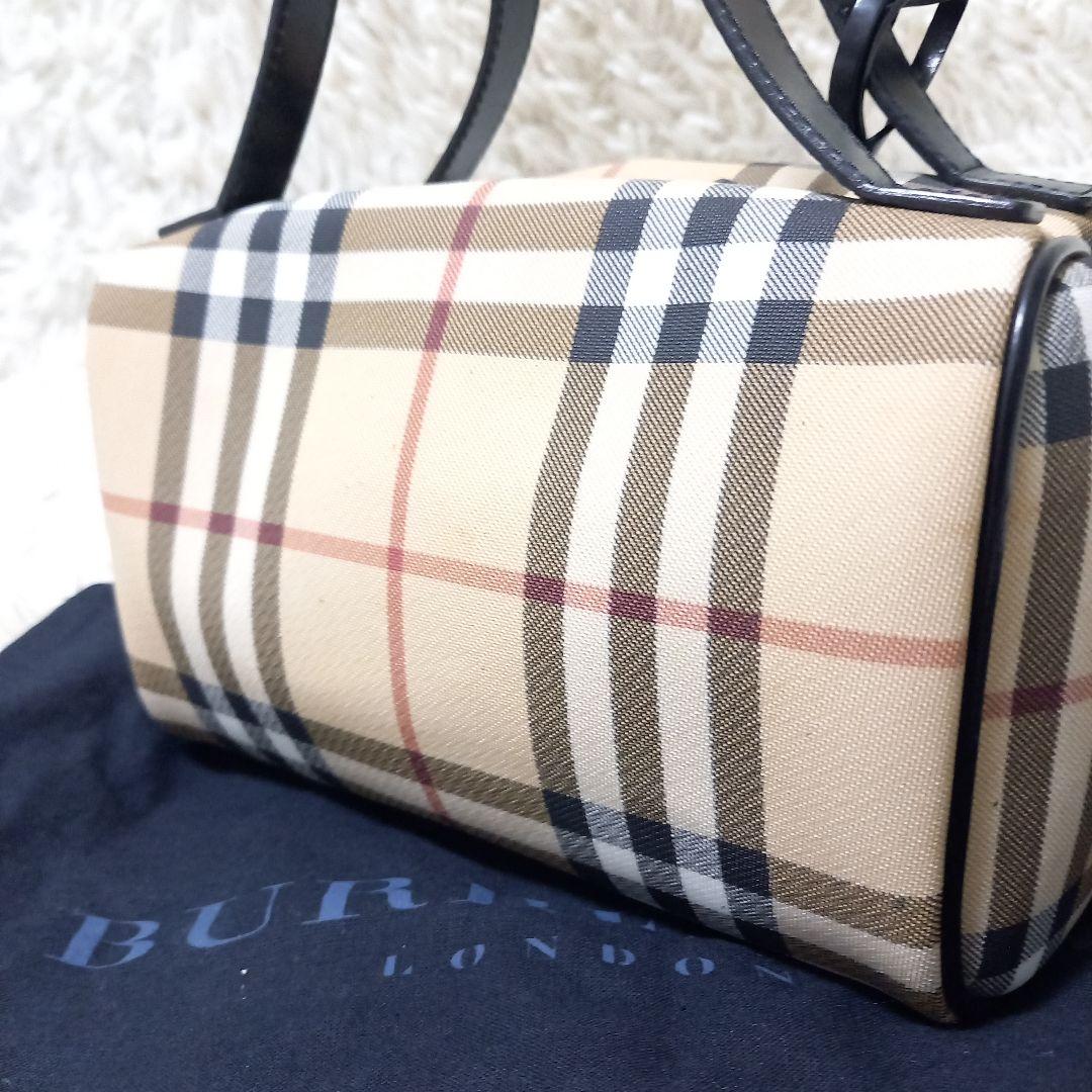 ●良品●　BURBERRY　ノバチェック　ハンドバッグ　ミニ　トート　保存袋付き