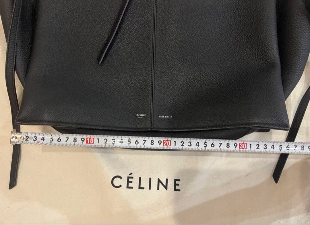 CELINE セリーヌ トリフォルド 黒 バッグ フィービー ショルダー バック