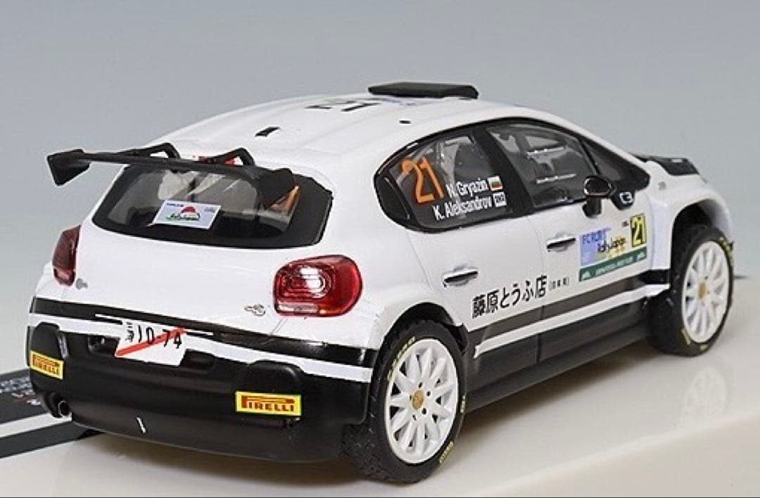 1/43シトロエン C3 ラリー2 藤原とうふ店 2024年ラリージャパン