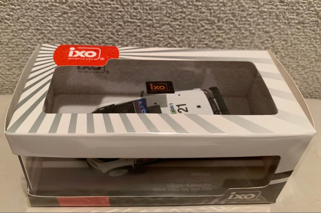 1/43シトロエン C3 ラリー2 藤原とうふ店 2024年ラリージャパン