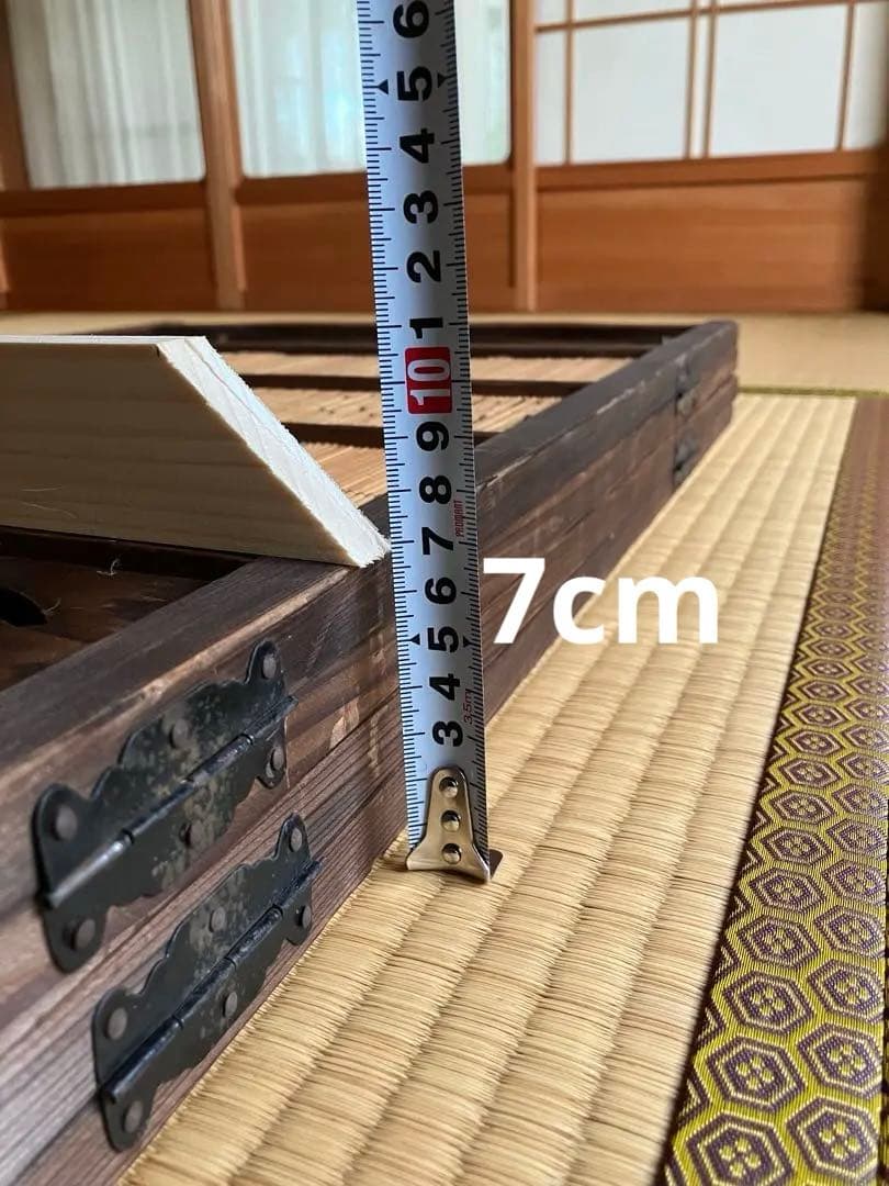 4連衝立 パーテーション 自然素材 希少 間仕切り 古民家 古道具 和美術