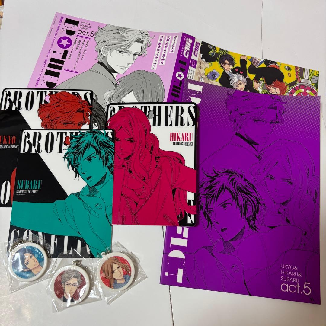 BROTHERSCONFLICTブラザーズコンフリクト ファンブックact4&5