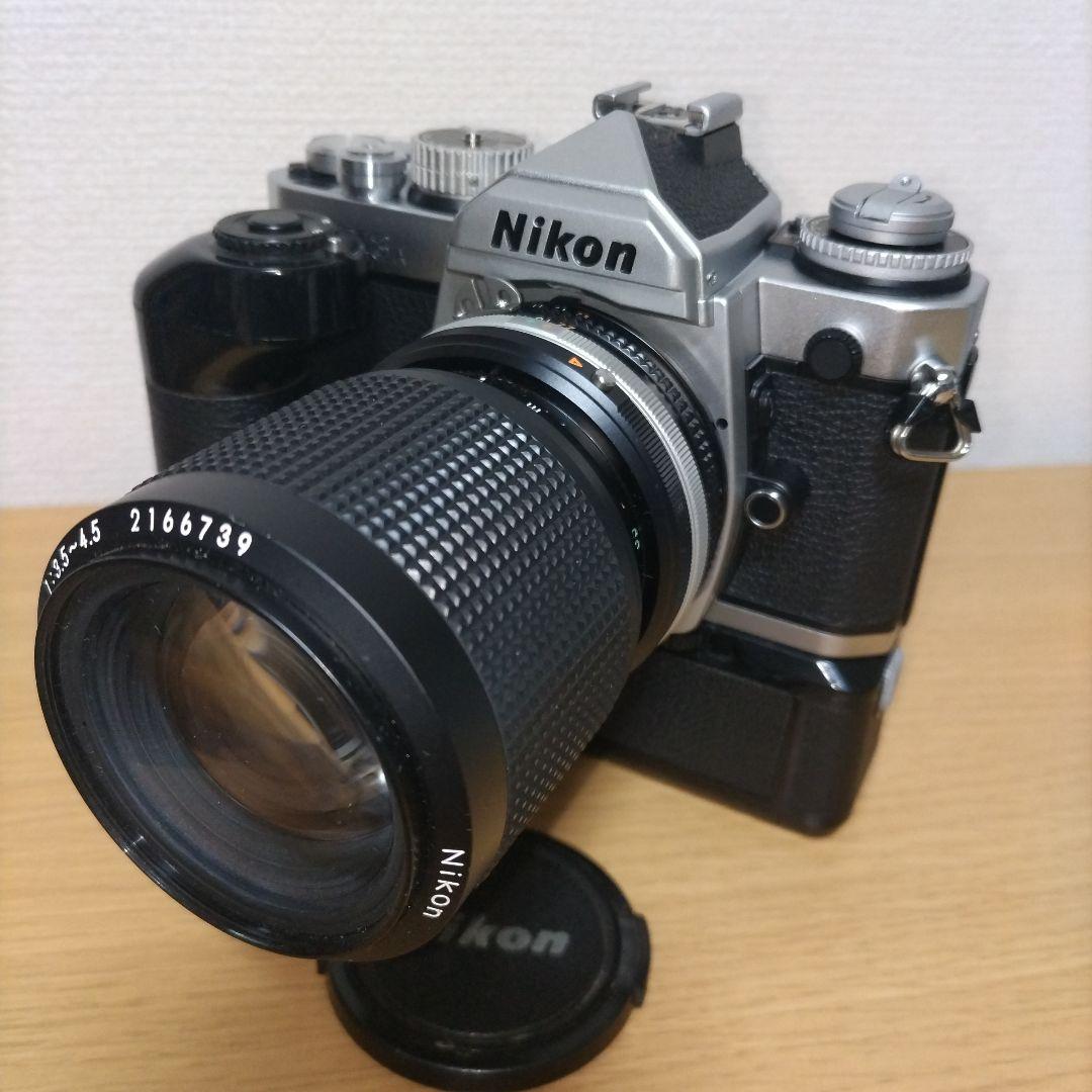 Nikon FM3A シルバー　美品　モータードライブセット
