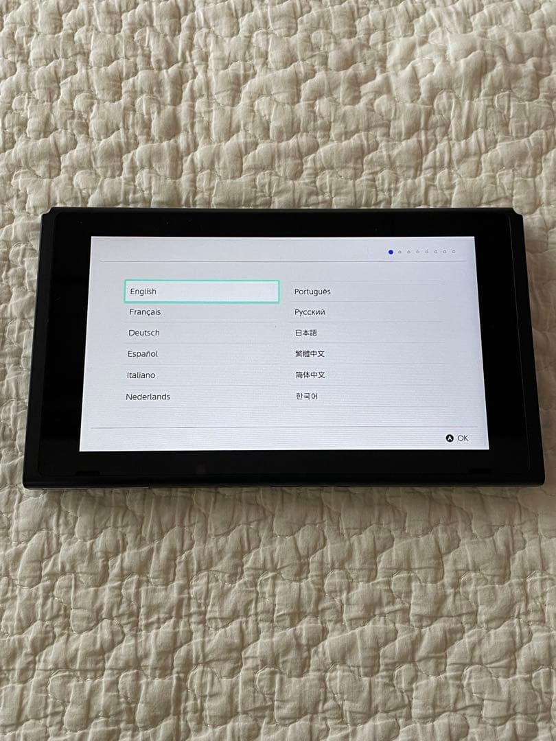 【美品】Nintendo Switch 本体 青オレンジ Joy-Con