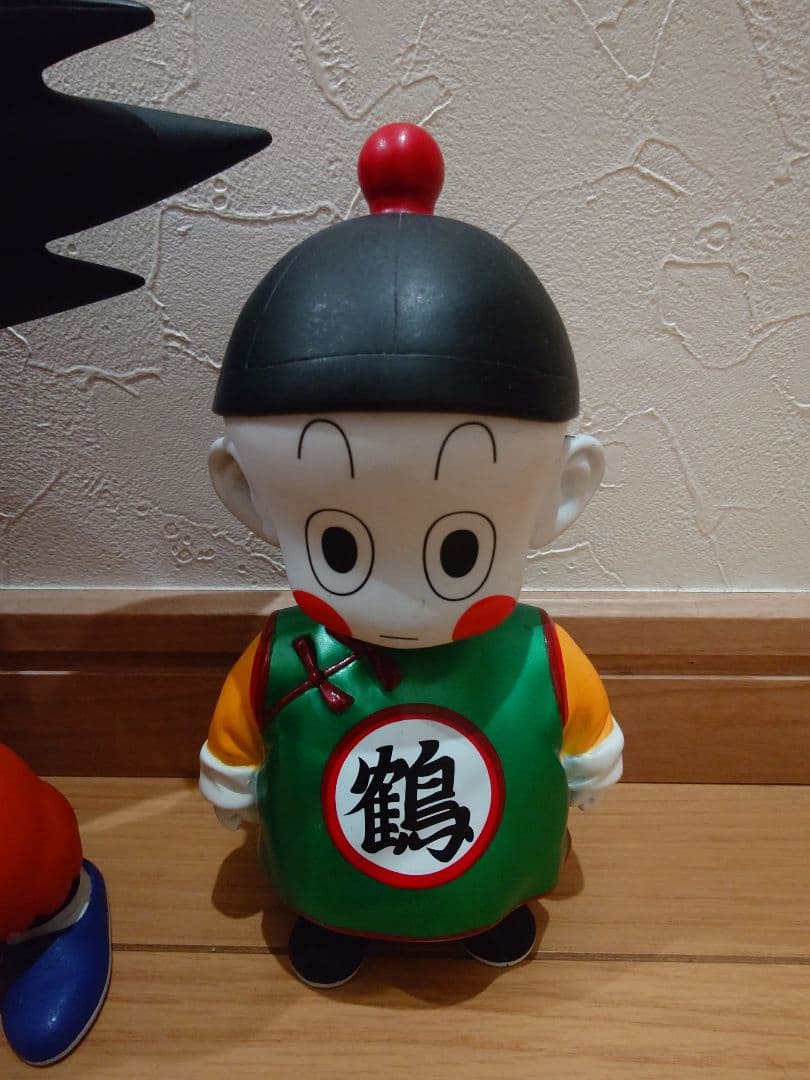 ドラゴンボール チャオズ 孫悟空 ミスターポポ ソフビ フィギュア 中古