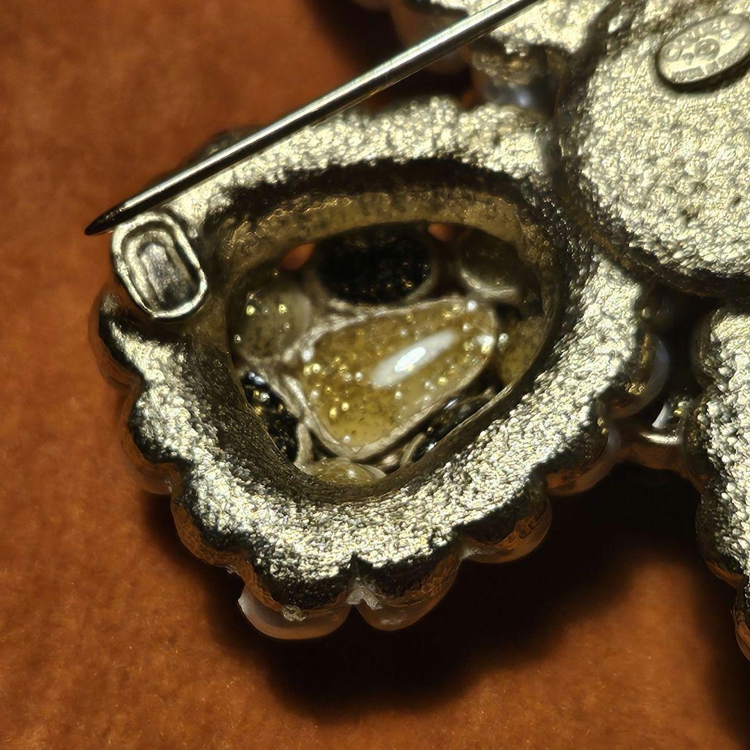 【壊れあり】CHANEL クローバー型ブローチ