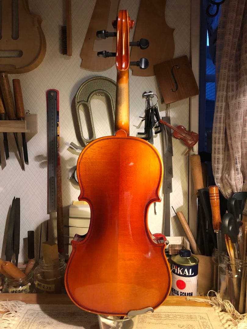 【駒&魂柱調整済】Suzuki分数バイオリンNo230 1/4 2014