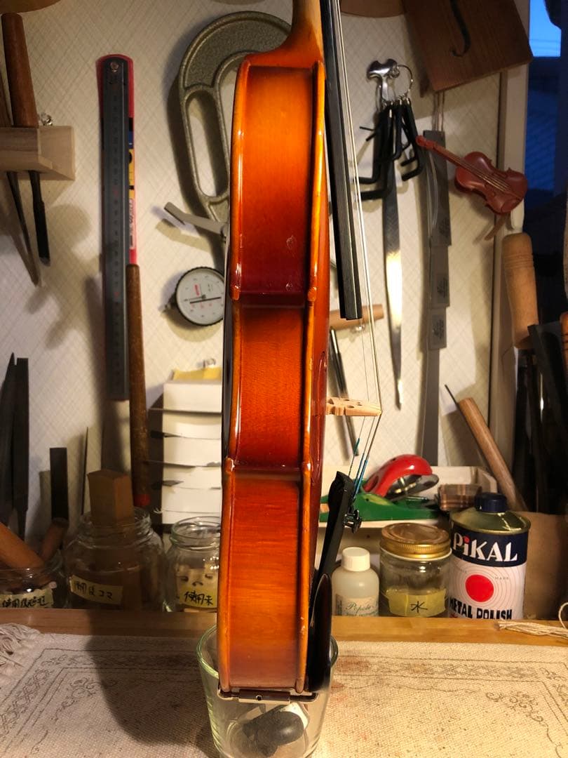 【駒&魂柱調整済】Suzuki分数バイオリンNo230 1/4 2014