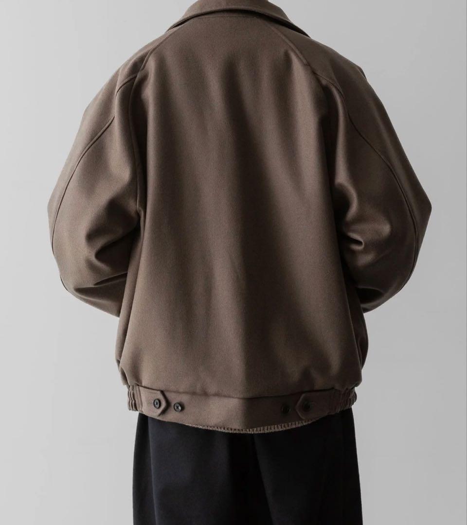 ssstein メルトン ジップアップ ブルゾン　Sサイズ　ジャケットシュタイン