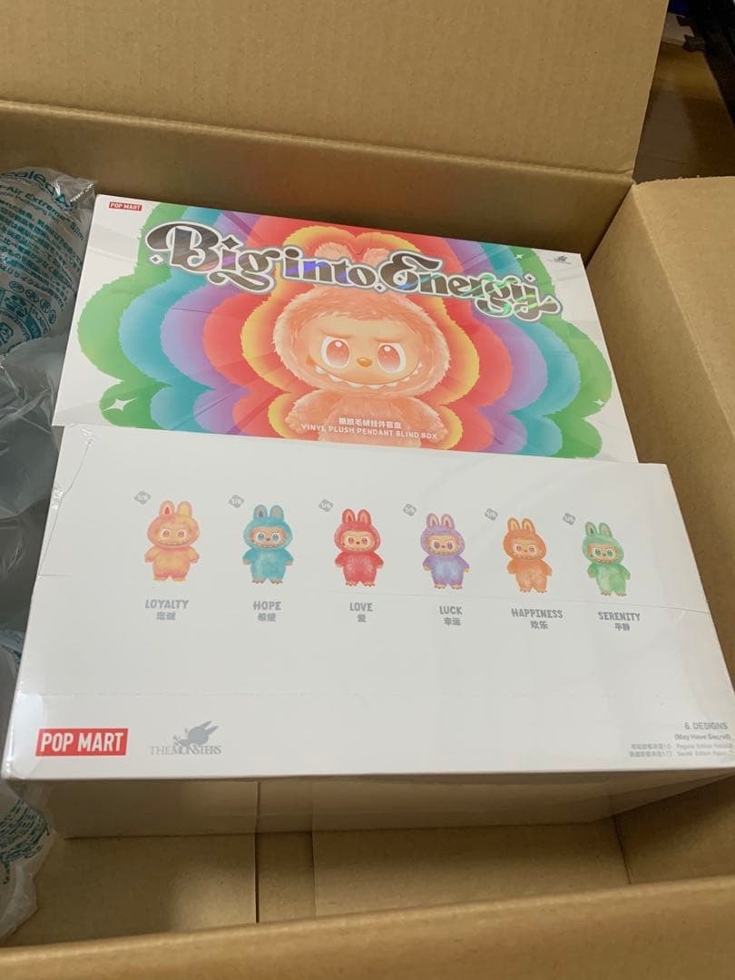 正規品 ラブブ Big into Energy Labubu 新品未開封アソート
