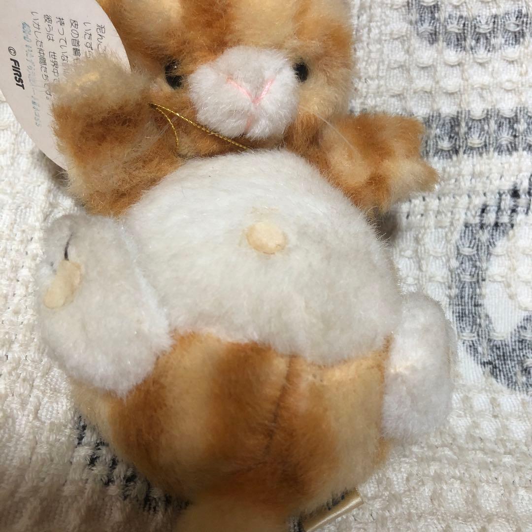 昭和レトロ　ファースト社　いたずら天使　ネコ　ぬいぐるみ　中古品　2コセット