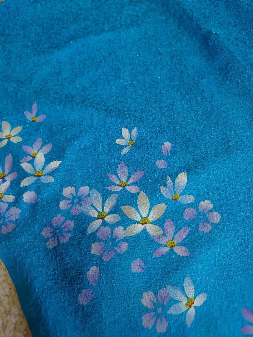 振袖　　振袖セット　綺麗なブルー