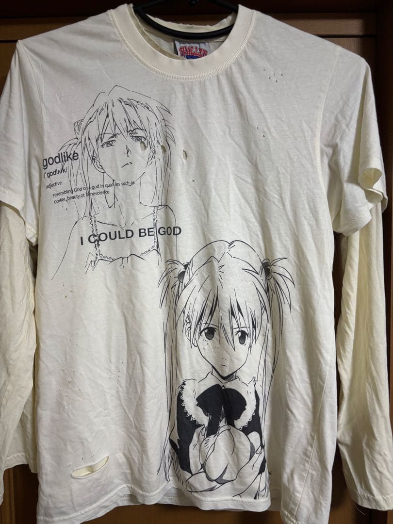 アスカ プリント Tシャツ エヴァ