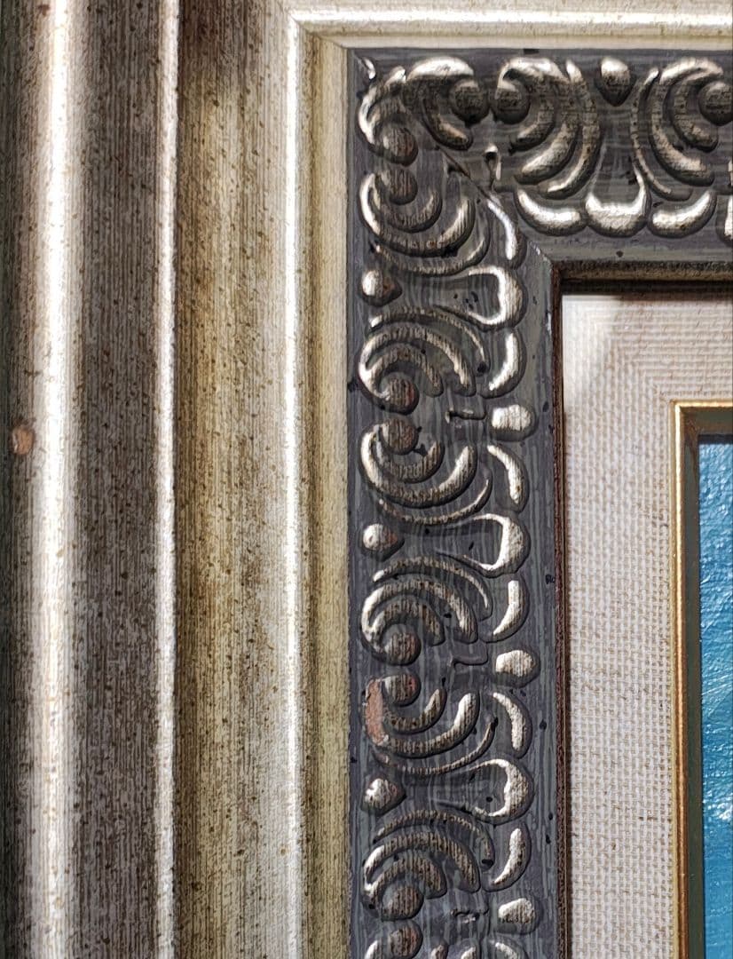 F12 額縁 + 油彩画