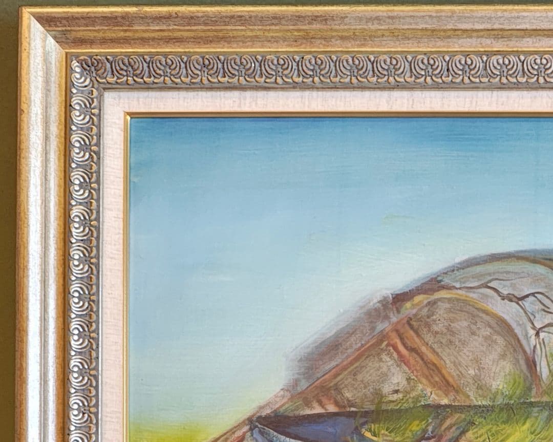 F12 額縁 + 油彩画