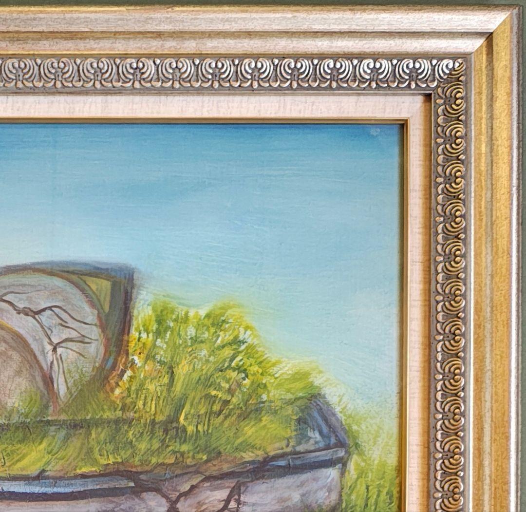 F12 額縁 + 油彩画