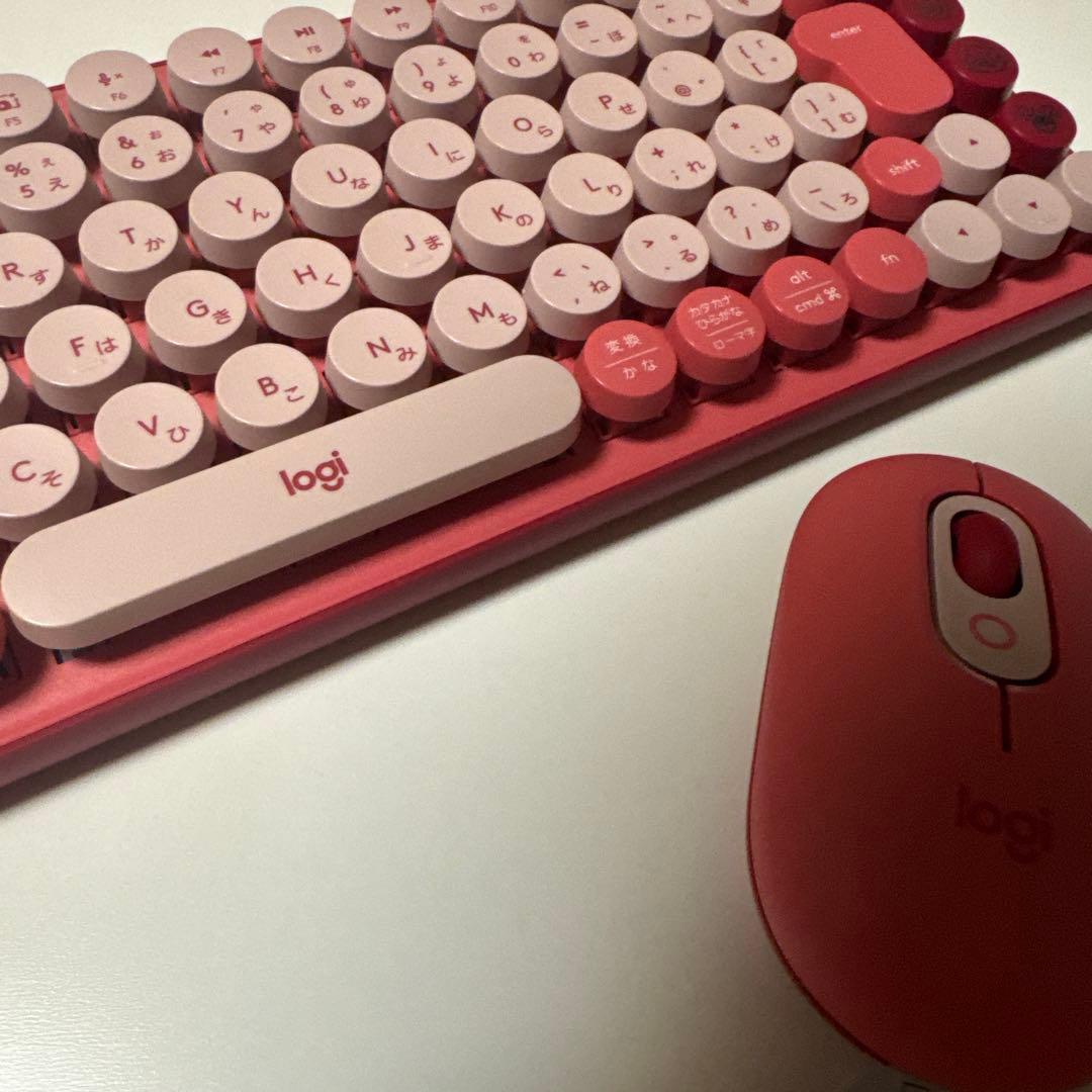 【最終値下げ】logi POP Keys ワイヤレスキーボードとマウスセット