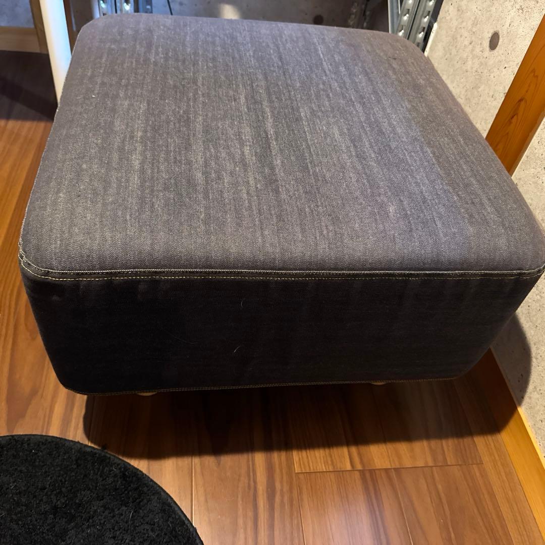 MUJI 無印良品 オットマン スツール リビング ソファ