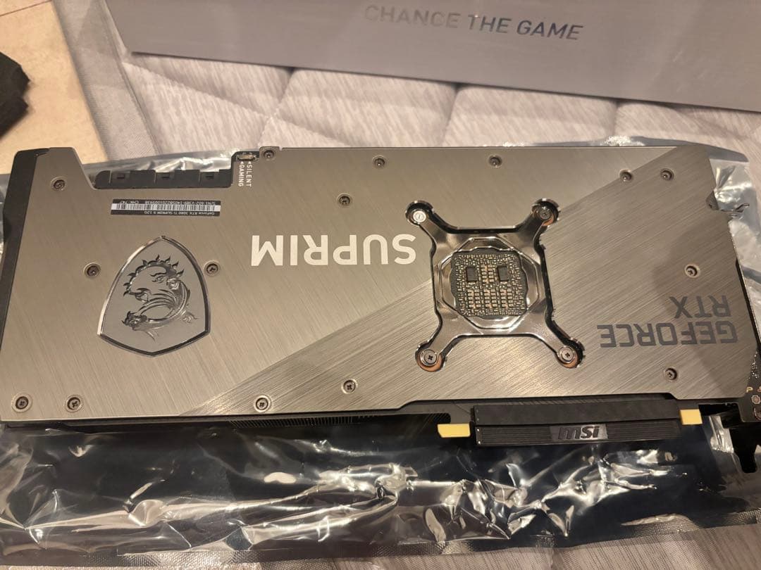 【動作確認済み】MSI GeForce RTX3080Ti SUPRIM X