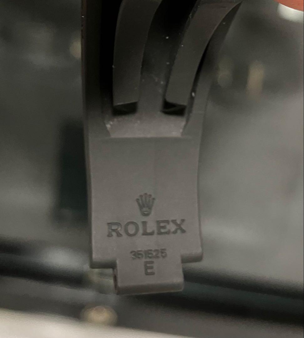 純正 ROLEX ロレックス オイスターフレックス ラバーベルト E