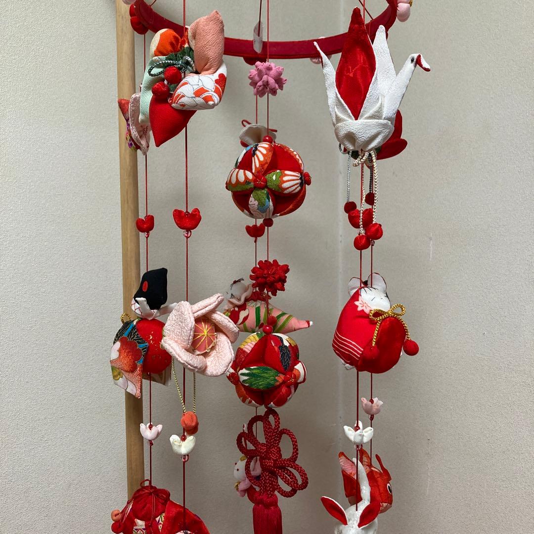 506 吊るし雛　吊るし飾り　つるし雛　つるし飾り　お値下げしました