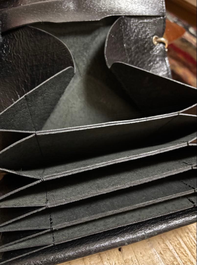 コムデギャルソン　蛇腹　チェーンウォレット