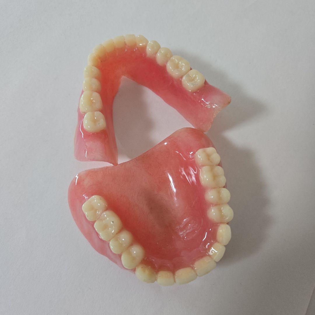 未使用　義歯上下セット