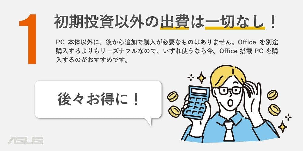 【未開封】ASUS Vivobook E1504F 有機EL Office