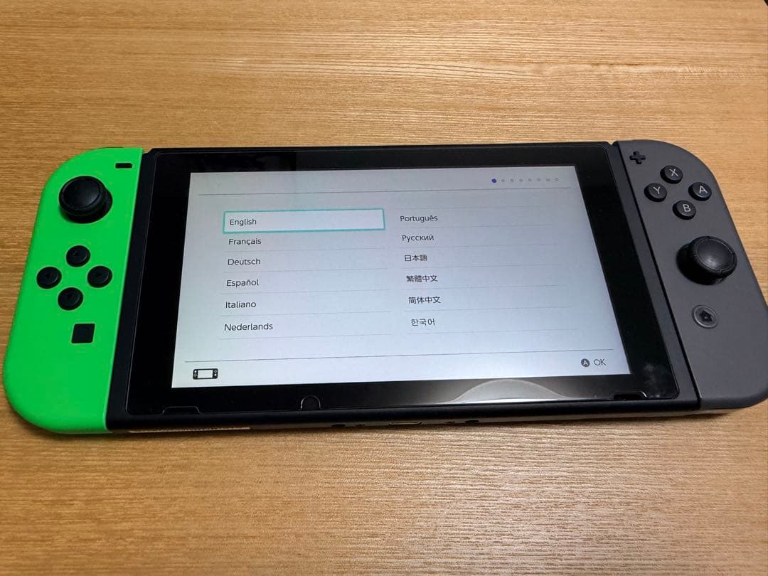 Nintendo Switch 本体 グリーン/グレー