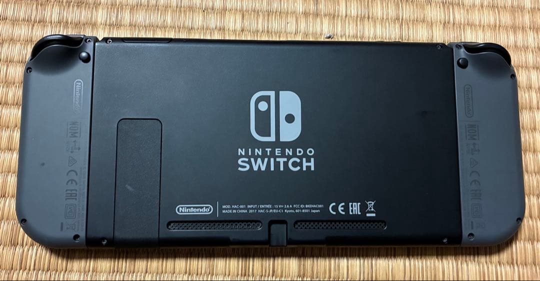 Nintendo Switch 本体 グレー 付属品付き 動作確認済み
