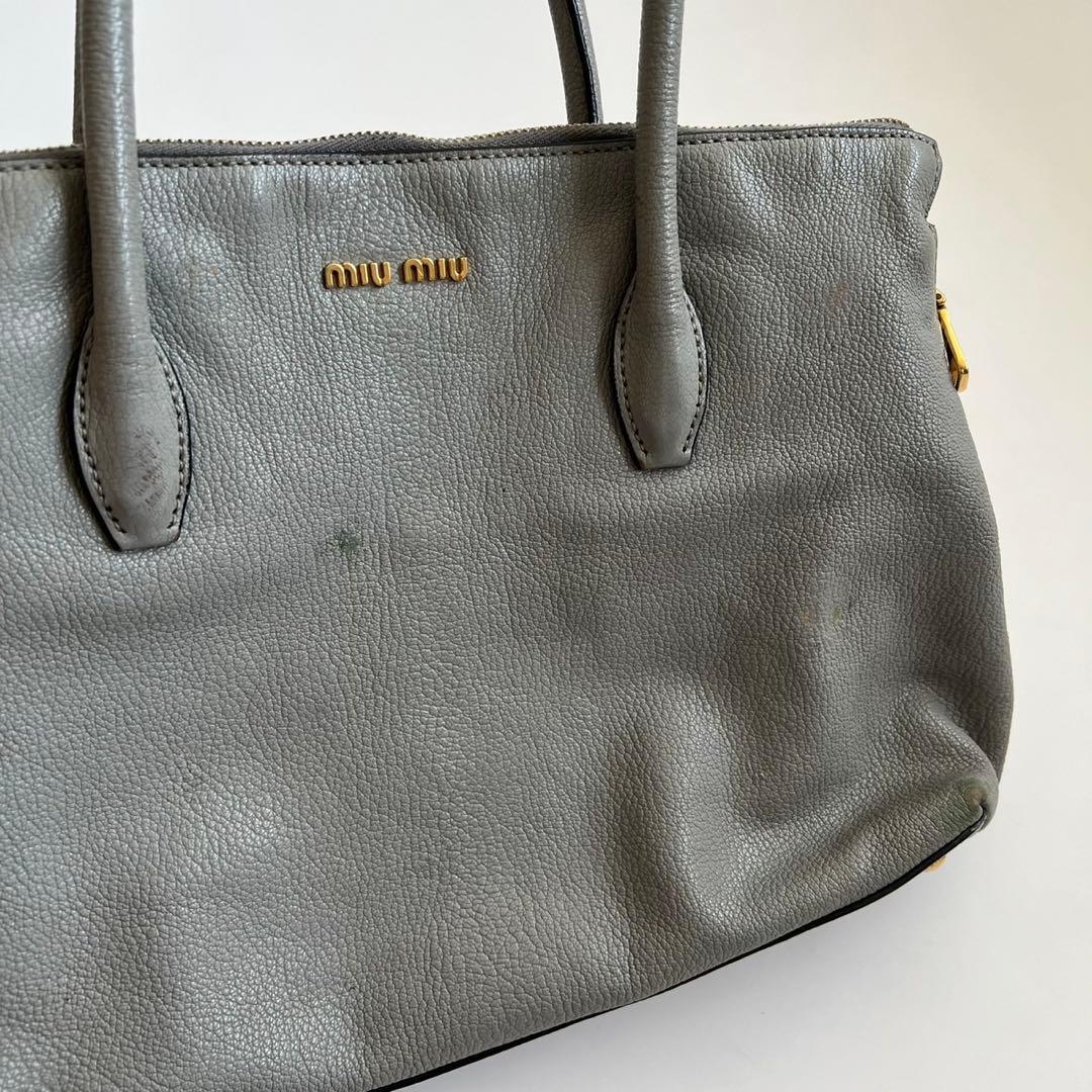 バッグ MIU MIU MADRAS 2WAY SHOULDER HAND BAG