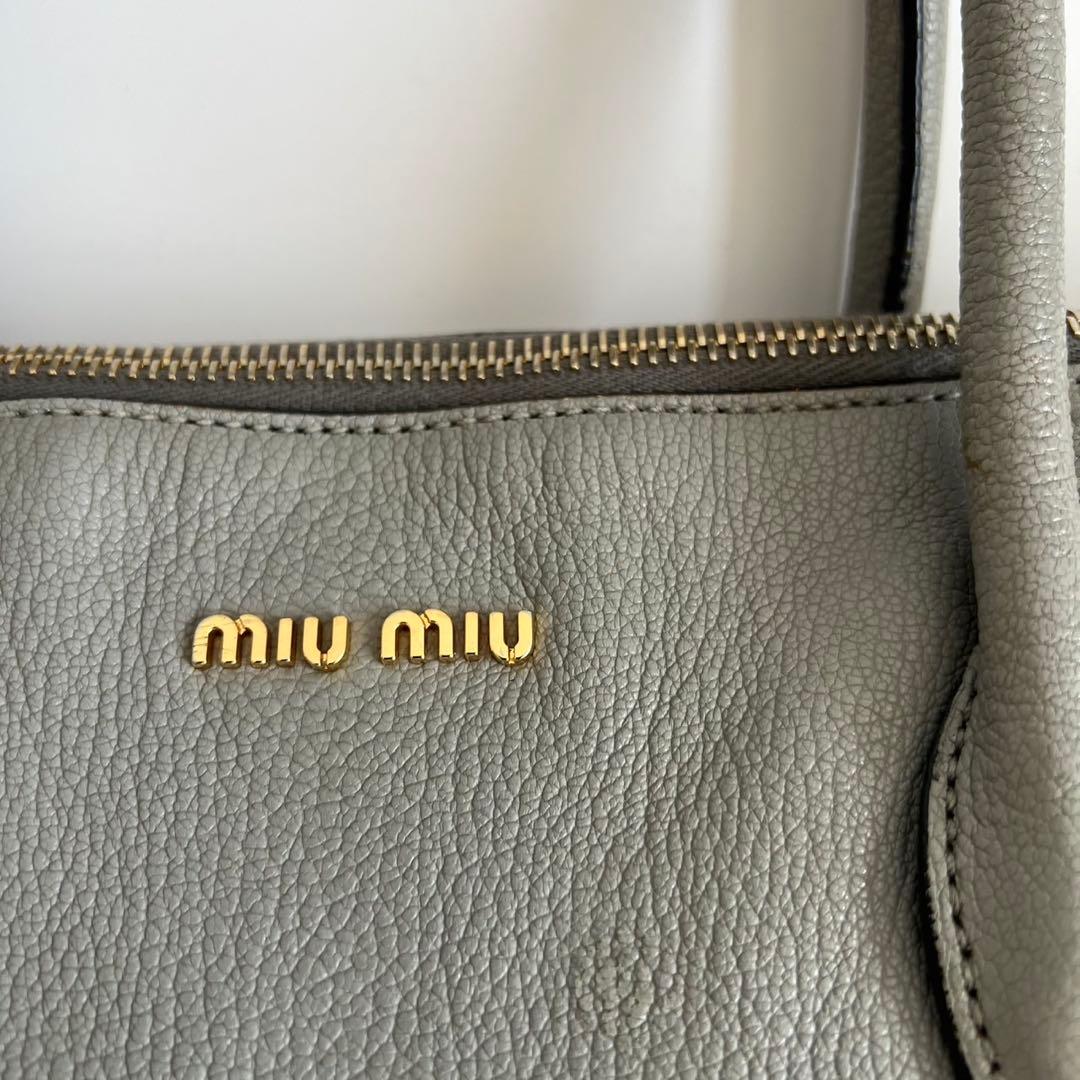 バッグ MIU MIU MADRAS 2WAY SHOULDER HAND BAG
