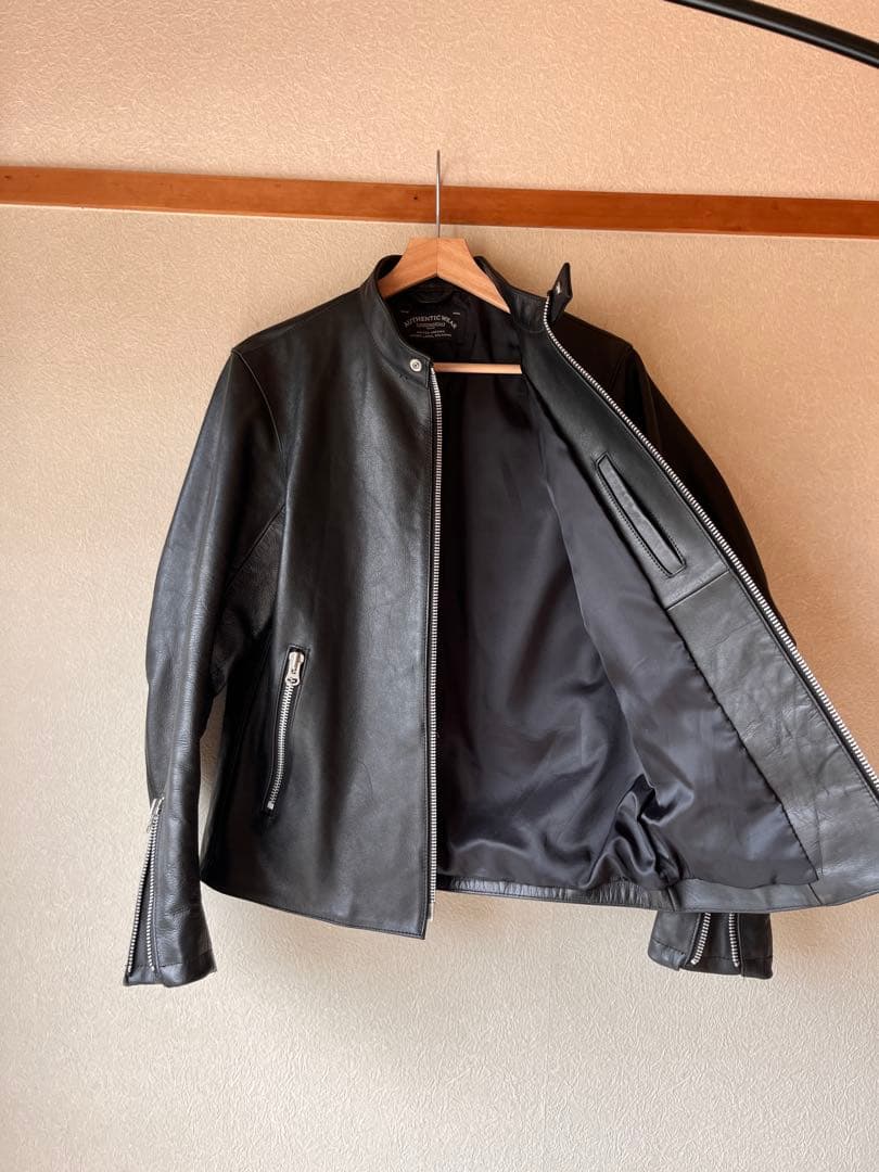 最終値下げ 美品 united arrows シングルレザージャケット