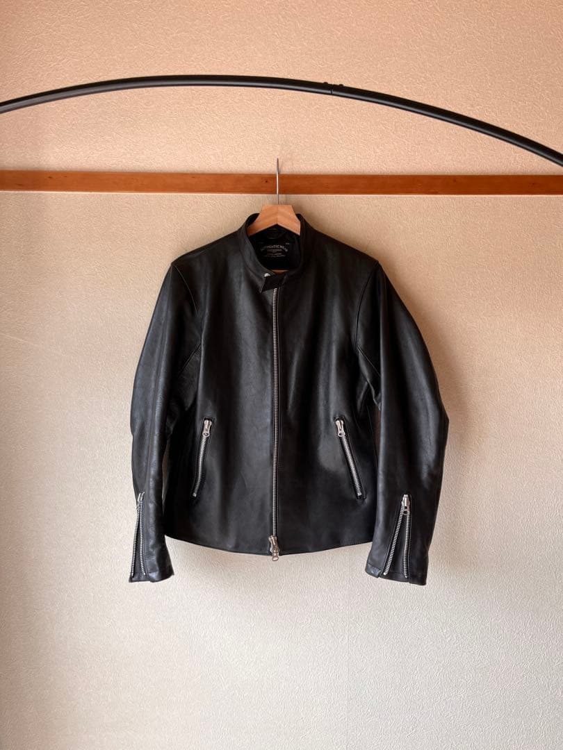 最終値下げ 美品 united arrows シングルレザージャケット