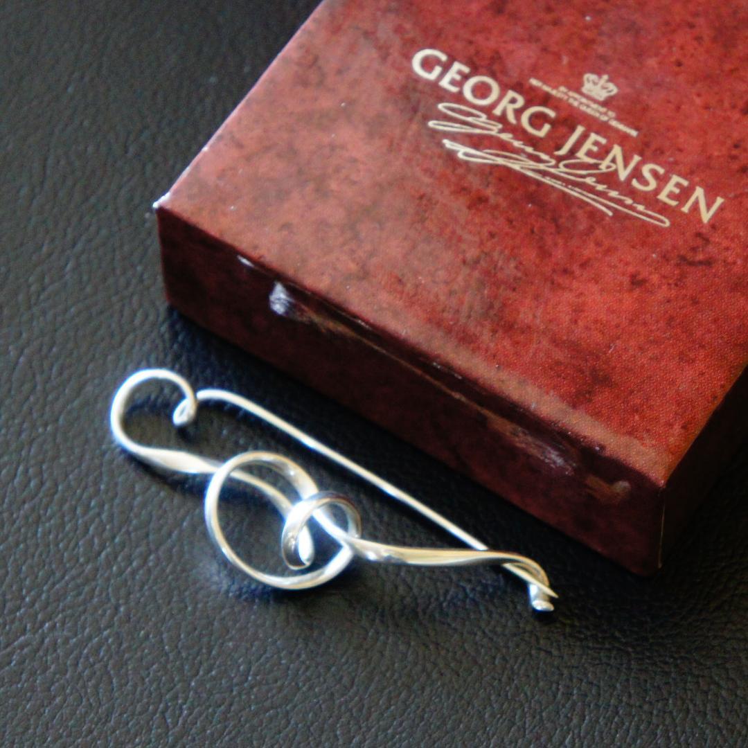 ジョージジェンセン　ブローチ　#384